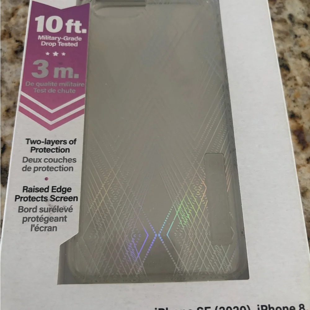 NWT Incipio Silver Protective Case with 10ft Drop Protection
